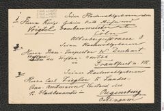 k.k. naturhistorisches Hofmuseum, Intendanzakten 1885-1896 (Hauer), Aktenzahl Z.550.a/1890, Seite 1